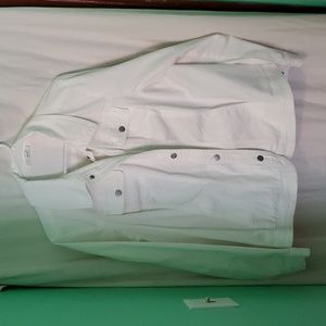 Westport white jean jacket